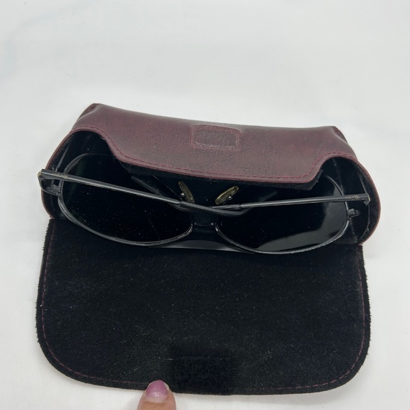 Vintage 1970's RARE Ray-Ban Green Lens Aviator Sunglasses - Picture 11 of 11